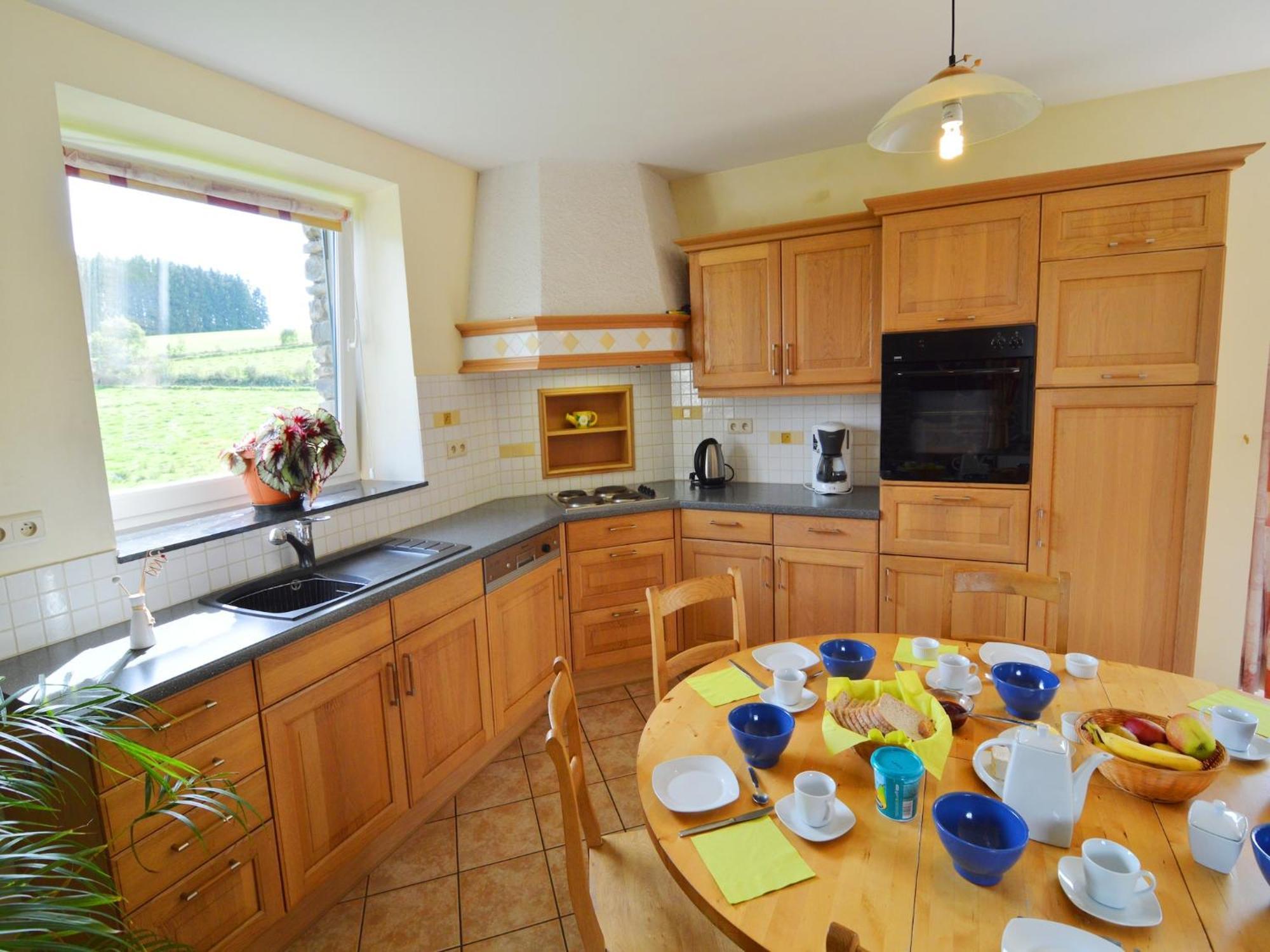 Comfortable Cottage In Neufmoulin With Meadow View Houffalize Exteriér fotografie