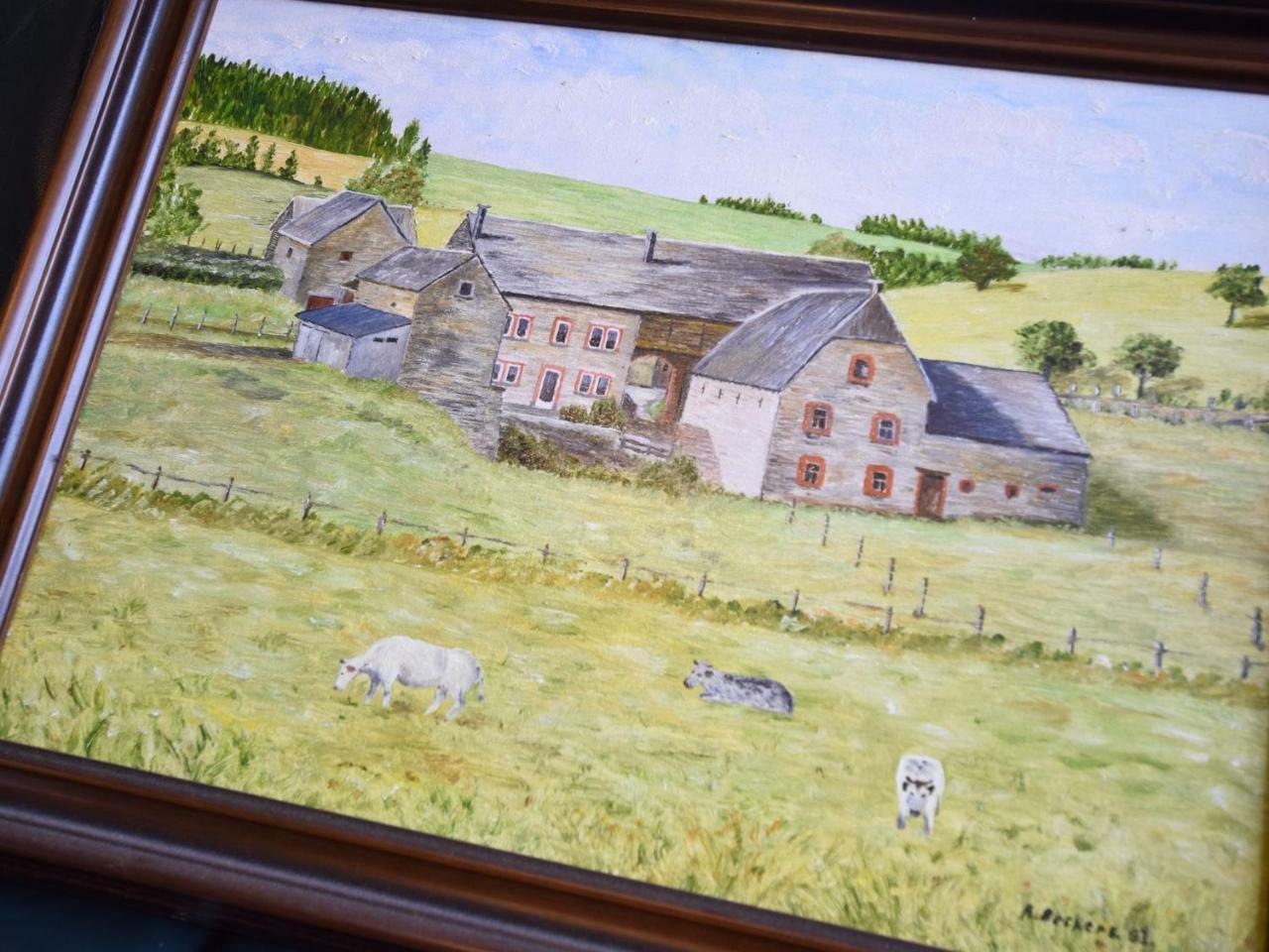 Comfortable Cottage In Neufmoulin With Meadow View Houffalize Exteriér fotografie