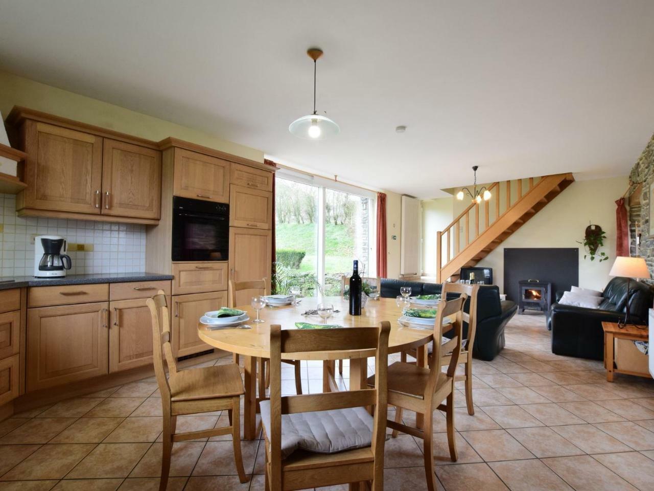 Comfortable Cottage In Neufmoulin With Meadow View Houffalize Exteriér fotografie